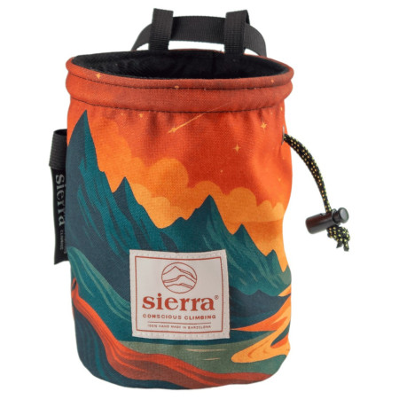 Sac à magnésie SIERRA Climbing Element Series orange / bleu