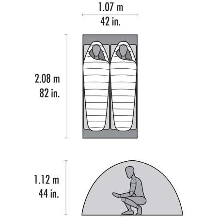 Tente MSR Advance Pro 2