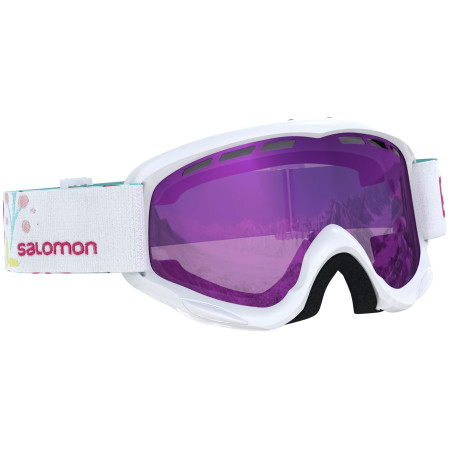Masques de ski enfant Salomon Juke White Flower