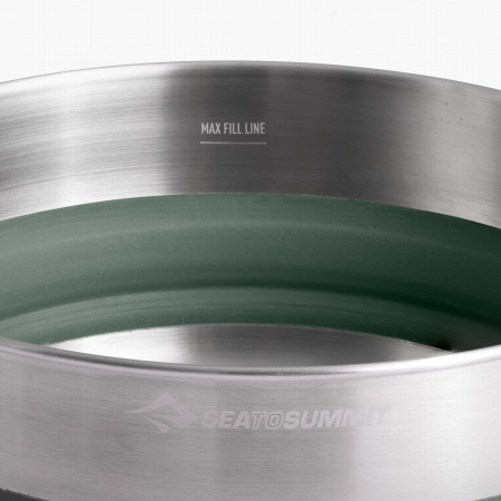 Pot pliant Sea to Summit Detour Stainless Steel Collapsible Pot 3L