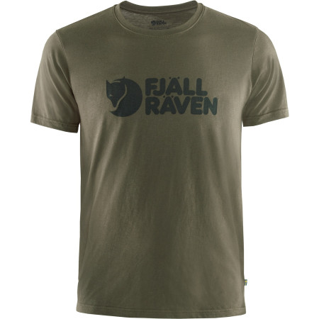 T-shirt homme Fjällräven Logo T-shirt M green 633_Dark Olive