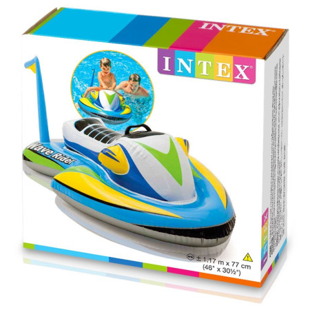 Matelas gonflable scooter Intex Wave Rider RideOn 57520NP