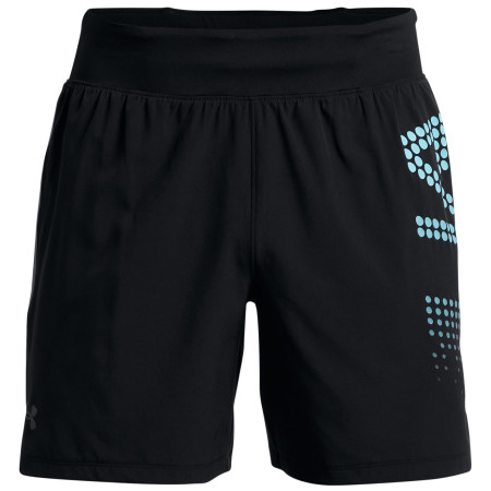 Short homme Under Armour SpeedPocket 7'' Short II vert Black / Cruise Blue / Reflective