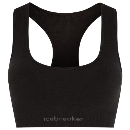 Soutien-gorge Icebreaker Women Merino Blend 260 ZoneKnit™ Seamless Bra noir Black