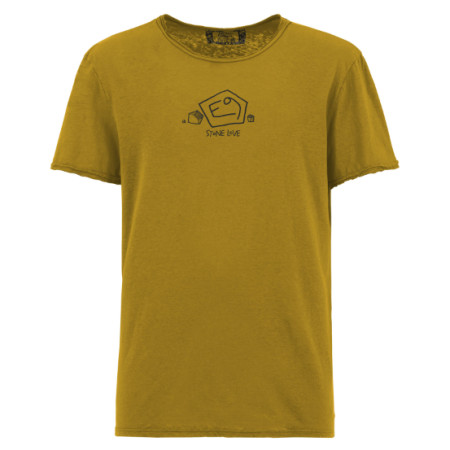 T-shirt homme E9 Stonelove jaune Grape