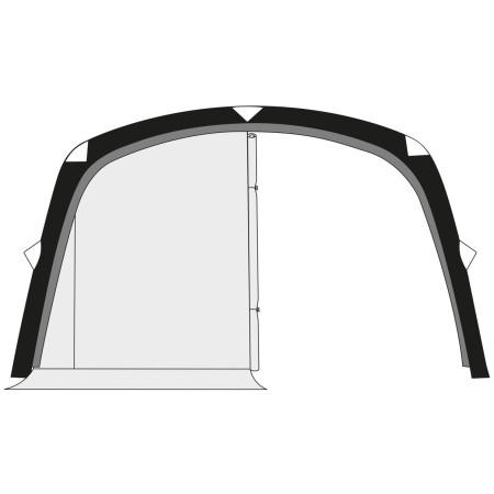 Tonnelle Brunner Skia Frontwall 400