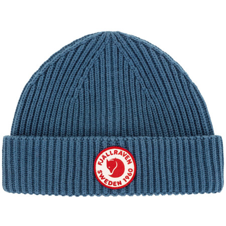 Bonnet d'hiver Fjällräven 1960 Lite Logo Hat bleu Indigo Blue