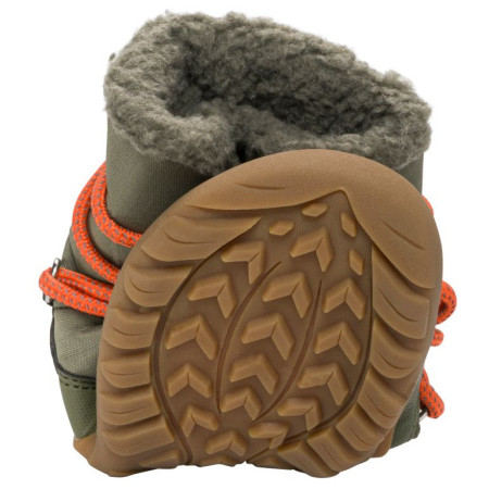 Bottes d'hiver enfant Viking Outdoor Footwear Birch Barefoot Warm WP Pull-on Olive