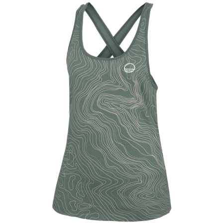 Top femme Wild Country Flow Woman Tank vert marsh