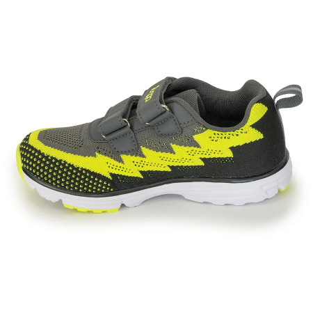 Chaussures à velcro pour enfants Bugga Hone Gray