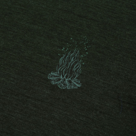 T-shirt homme Zulu Merino Fire 160 Short Comfy