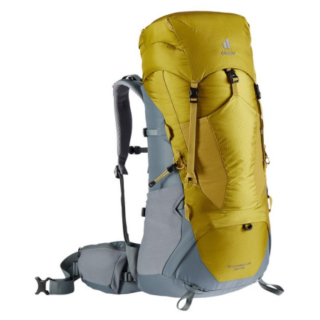 Sac à dos Deuter Aircontact Lite 50+10 gris / jaune TourmericTeal