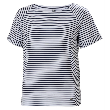T-shirt femme Helly Hansen W Thalia T-Shirt blanc / bleu 598 Navy Stripe