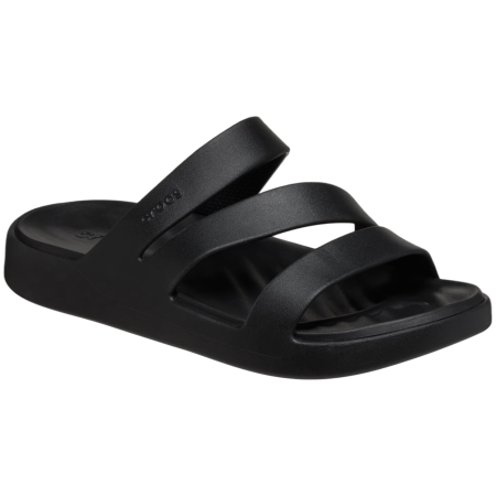 Pantoufles femme Crocs Getaway Strappy noir Black