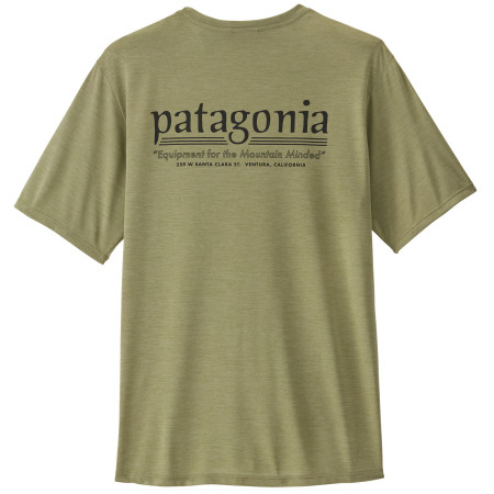 T-shirt homme Patagonia Men's Capilene Cool Daily Shirt - Hut Tripper vert Gumtree Green - Light Gumtree Green X-Dye