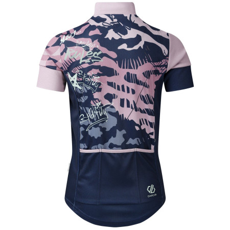 Maillot cyclisme enfant Dare 2b Dynamite Jersey Nvy Graffiti