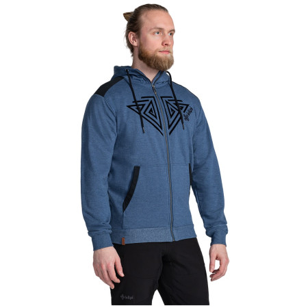 Sweat-shirt homme Kilpi Adelan bleu foncé dark blue