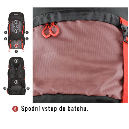 Sac à dos Husky Samont 60+10 L