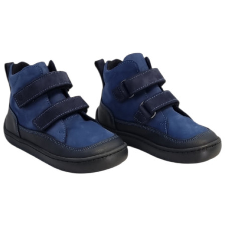 Chaussures barefoot pour enfant beBare 3514SA Denim