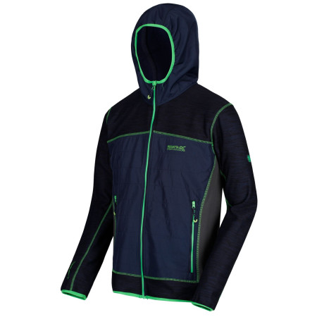 Veste homme Regatta Harra II Hybrid bleue Navy/Navy