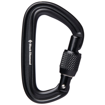 Mousqueton Black Diamond Liteforge Screwgate noir Black