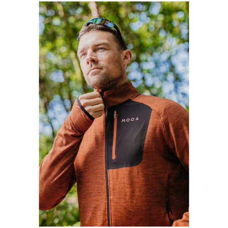 Sweat-shirt homme MOOA Nyore Grid 220