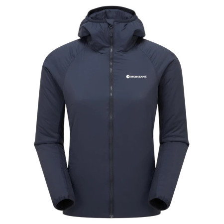 Veste d'hiver femme Montane F Sirocco Hoodie bleu ECLIPSE BLUE