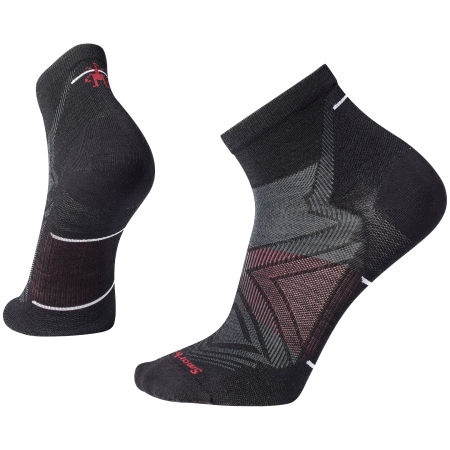 Chaussettes Smartwool Run Zero Cushion Ankle Socks noir