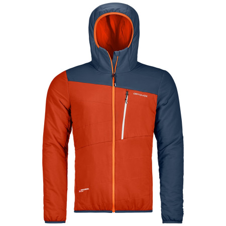 Veste homme Ortovox Swisswool Zebru Jacket M orange DesertOrange