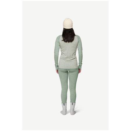 T-shirt fonctionnel femme Devold Kvitegga Merino 230 Cross Neck