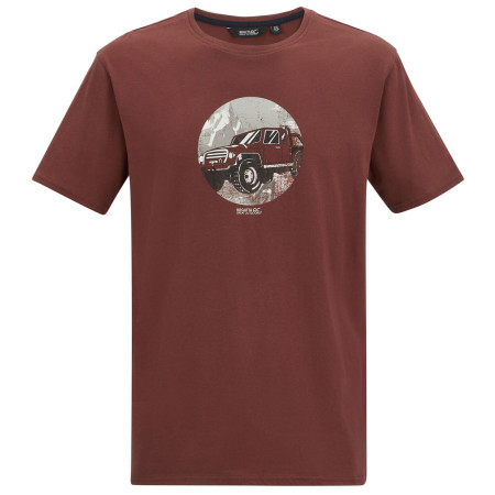 T-shirt homme Regatta Cline IX bordeau DkCherryJeep