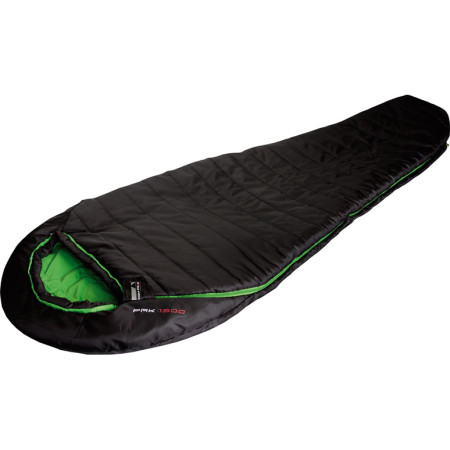 Sac de couchage High Peak Pak 1300 noir/vert