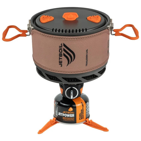 Réchaud Jet Boil TrailCook 2.0L brun Tan