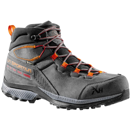 Chaussures homme La Sportiva TX Hike Mid Leather Gtx girs Carbon/Hawaiian Sun