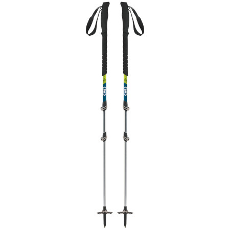 Bâton TSL Tour Alu Compact 3 Cross Swing bleue