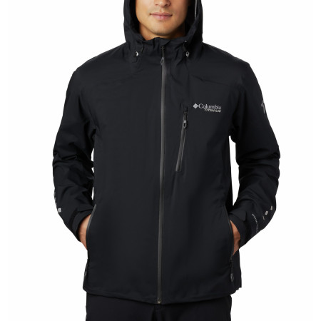 Veste homme Columbia Titan Pass 2.5L Shell vert Black