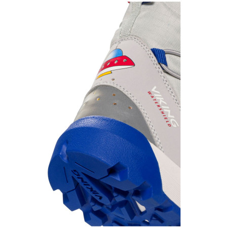 Bottes enfants Viking Outdoor Footwear Spaceship Warm SC WP Light Grey/Royal Blue