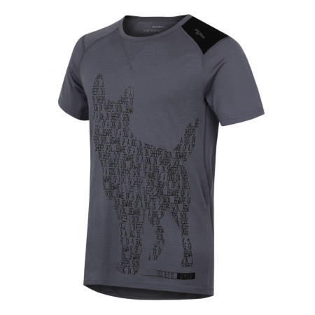 T-shirt fonctionnel homme Husky Merino 100 kr rukáv Dog girs