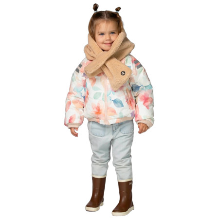 Veste d'hiver enfants DucKsday Reversible Jacket Bliss/Sherpa růžová/hnědá Pastel/Pink
