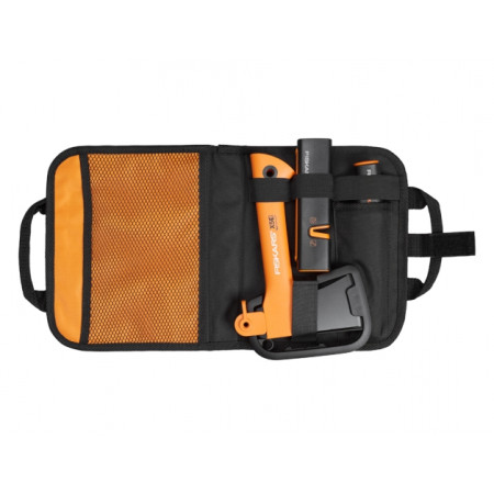 Kit de camping Fiskars Sekera, nůž, ostřič 1025441 orange Orange