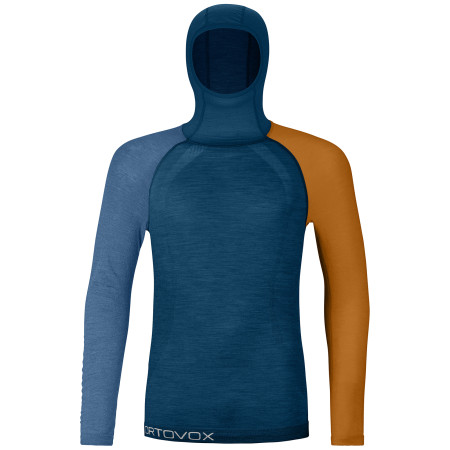 Sweat-shirt homme Ortovox 120 Comp Light Hoody M bleue petrol blue