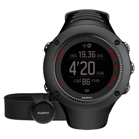 Monte Suunto Ambit3 Run (HR) vert Black