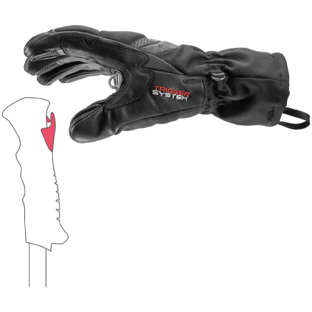 Gants de ski femmes Leki Griffin Base 3D Women