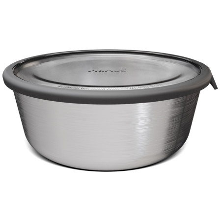 Bol avec couvercle Primus Prepping Bowl 1.0 L Stainless Steel argenté