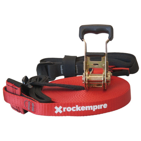 Slackline Rock Empire Slack Line 20 m rouge red