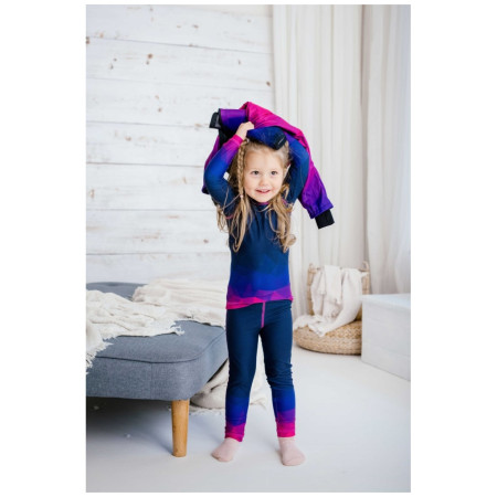 Leggings enfant WAMU Mozaika purple