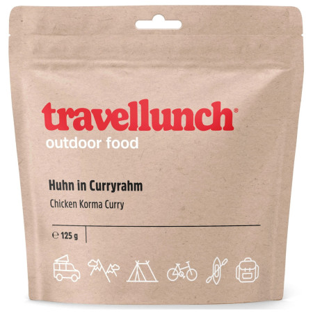 Repas déshydraté Travellunch Poulet Korma au curry & riz 125 g