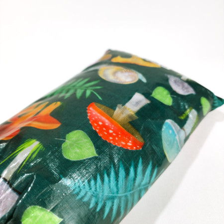 Housse High Tail Designs Drawstring Stuff Sack Forest Mushroom