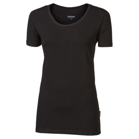 T-shirt femme Progress Bambus Original noir černá