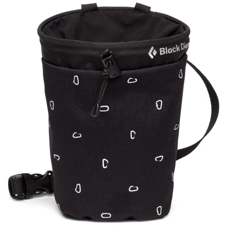 Sac à magnésie Black Diamond Gym Chalk Bag M/L (2023) vert BlackBinerPrint
